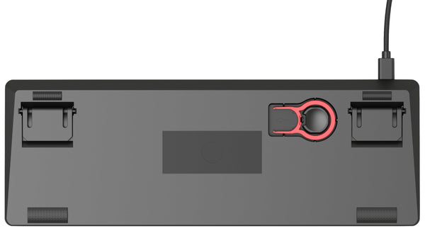 Glorious Gaming GMMK Compact 60%, Barebones (Frame Only) - Mechanical Gaming Keyboard, Per Key RGB, Hotswap & Customisable, International/ISO Layout - Black