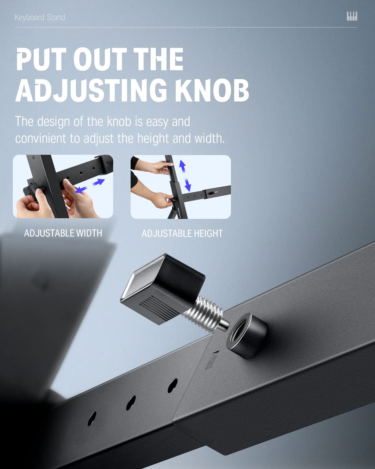 Donner Keyboard Stand Z Style Heavy Duty