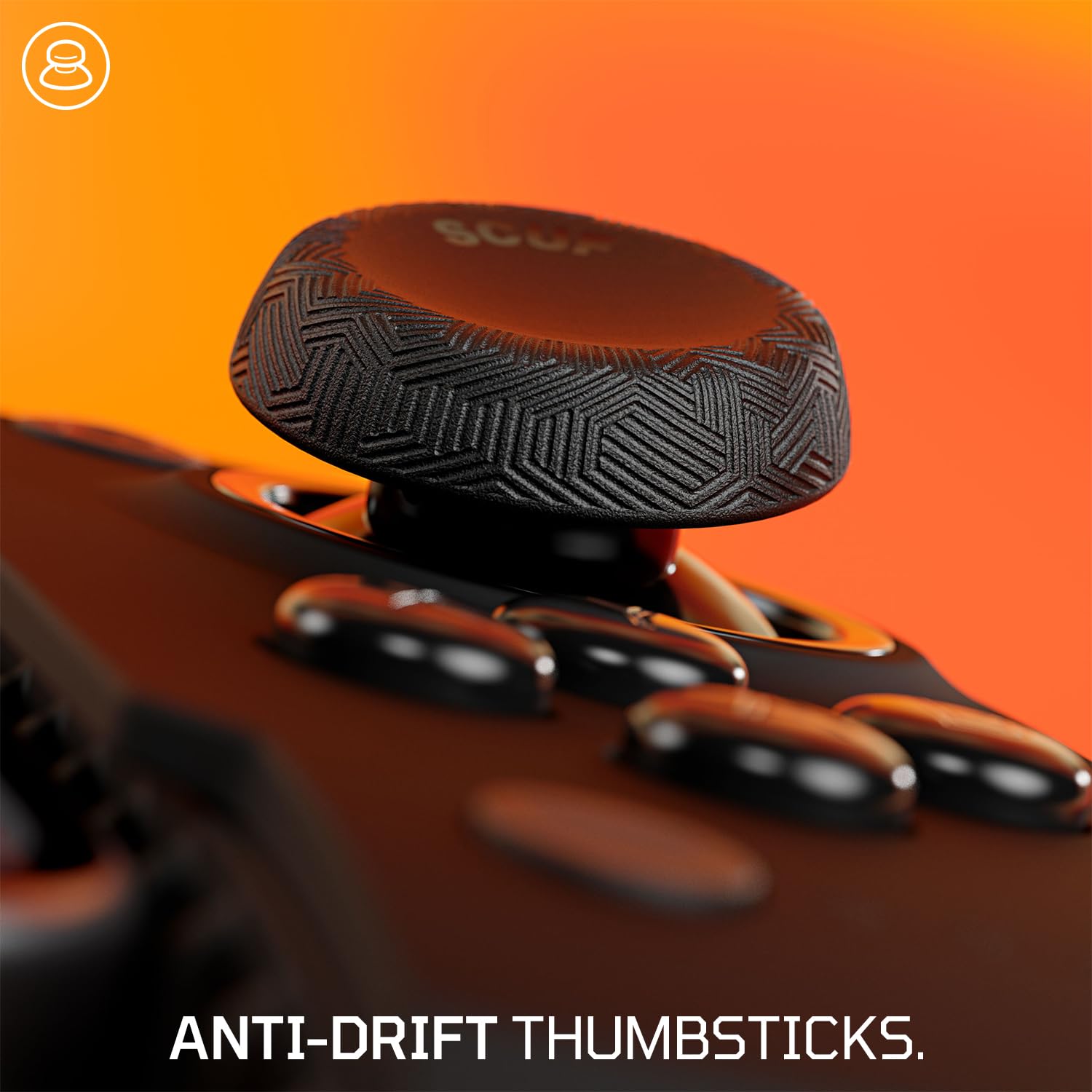 SCUF NOMAD Wireless iPhone Mobile Gaming Controller – Customisable Paddles – Anti-Drift Thumbsticks – Bluetooth 5.0 Connectivity – PS Remote, Xbox Game Pass, Apple Arcade, Steam Link – Black