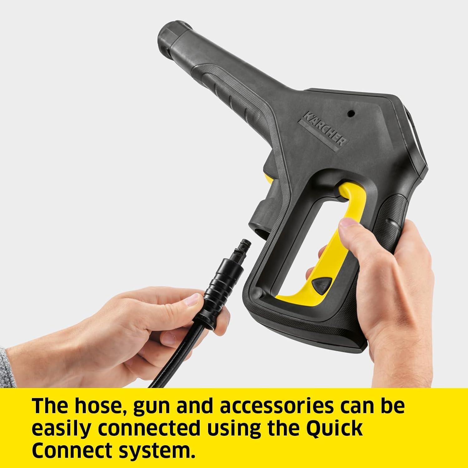 Kärcher K 3 Power Control pressure washer, pressure: max. 120 bar, flow rate: 380 l/h, area coverage: 25 m²/h, water filter, weight: 4.4 kg, high-pressure hose and gun, dirt blaster, spray lance