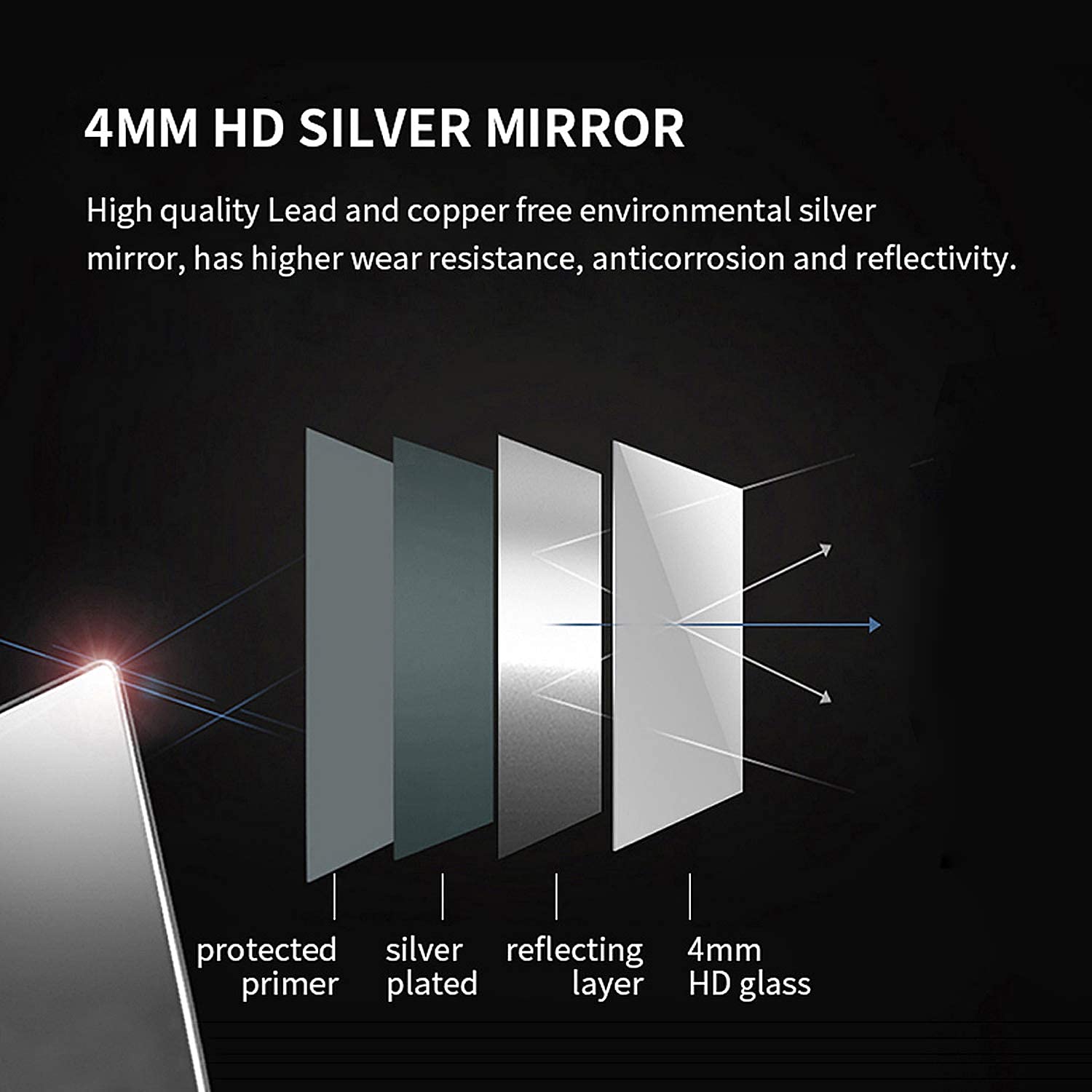 ELEGANT 500 x 700mm Modern Heated LED Illuminated Vertical Rectangle Bathroom Mirror Lights Touch Control Switch with Demister Pad/Shaver Socket