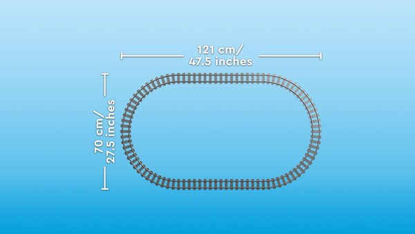 LEGO City Express Passenger Train Set - incl. a Remote Controlled Train Toy with Working Headlights, 2 Coaches, 24 Track Pieces & 6 Minifigures - Gift for 7+ Year Old Boys & Girls - 60337