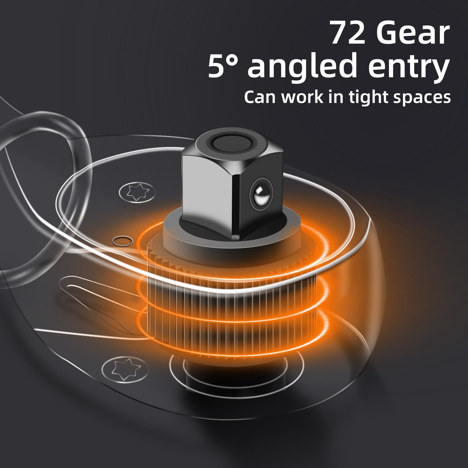 Torque Wrench 1/4 Bike Torque Wrench 1-25nm Torque Wrench Set 63ps with 100mm Extension bar and Socket