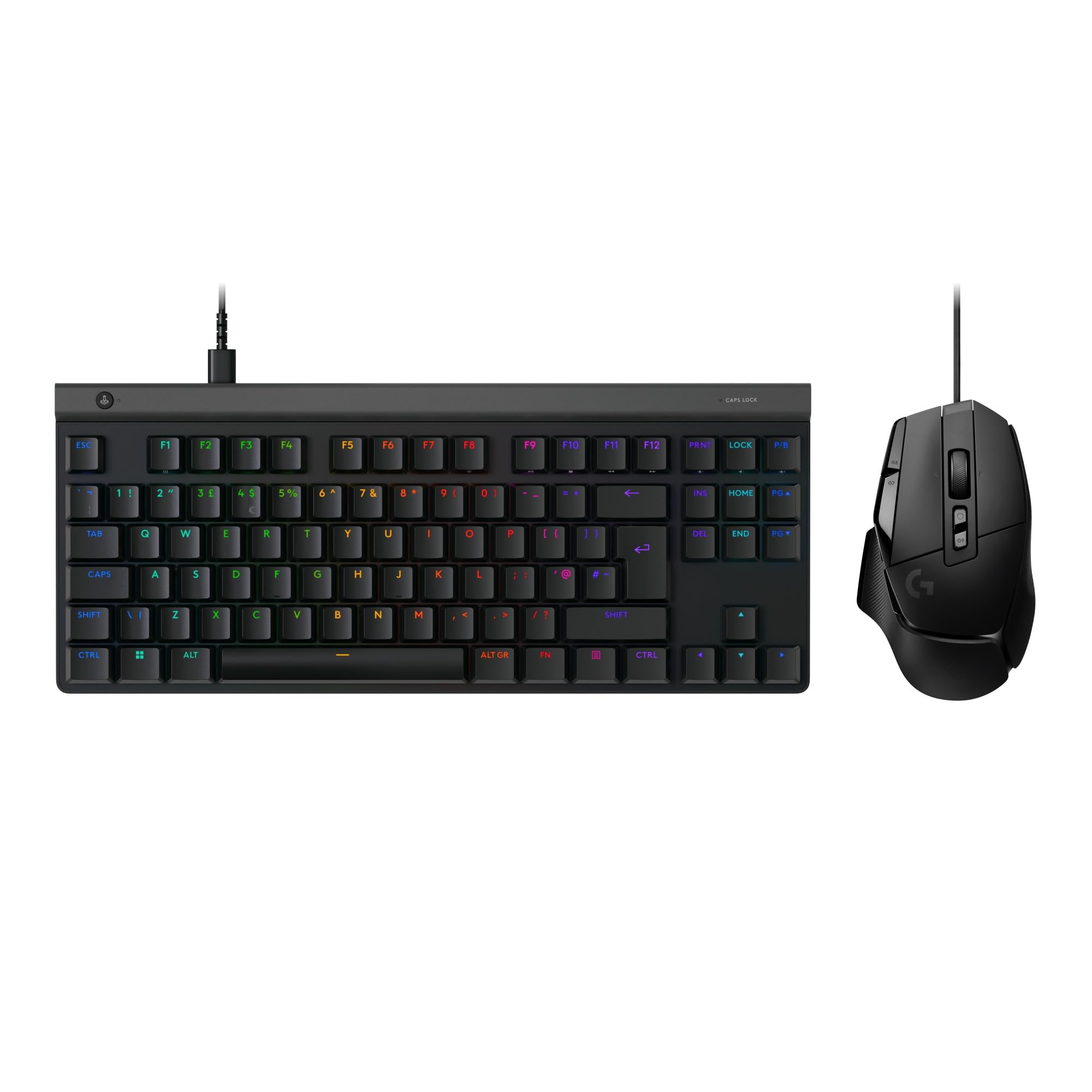Logitech G G502 X PLUS LIGHTSPEED Wireless RGB Gaming Mouse - Optical mouse with LIGHTFORCE hybrid switches, LIGHTSYNC RGB, HERO 25K gaming sensor, compatible with PC - macOS/Windows - Black
