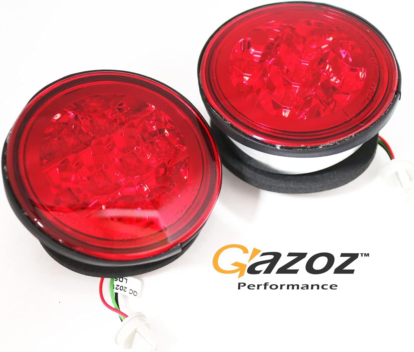 GAZOZ PERFORMANCE IS200 IS300 LED Rear Fog & Tail Light for 1998 1999 2000 2001 2002 2003 2004 2005 Models – Easy Installation Plug & Play Red Lights – Driving Car Accessories for Trunk