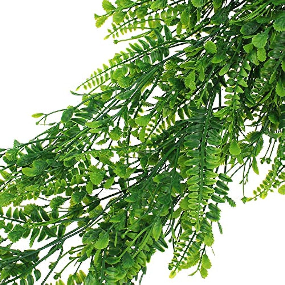 DXLing 2 Pieces 80cm Fake Ferns Plants Artificial Ivy Garland Fake Boston Ferns Persian Rattan Artificial Hanging Plants Faux Plants Artificial Hanging Vines Plant for Home Wall Wedding Decoration