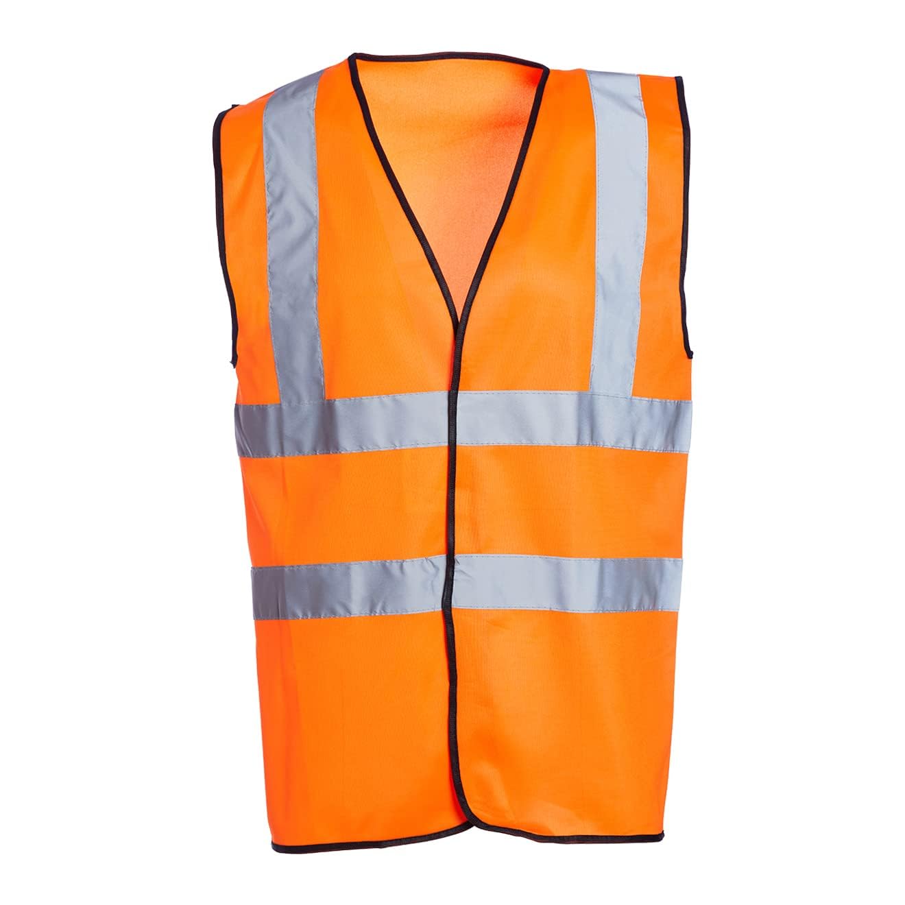 Blackrock Yellow & Orange Hi Vis Vests, High Vis Vests, Hi Vis Jackets, Rail Orange, High Visibility, Safety, Reflective, Hivisible PPE, Hi Viz, Security, Workwear, Mens Womens Sizes Small - 6XL
