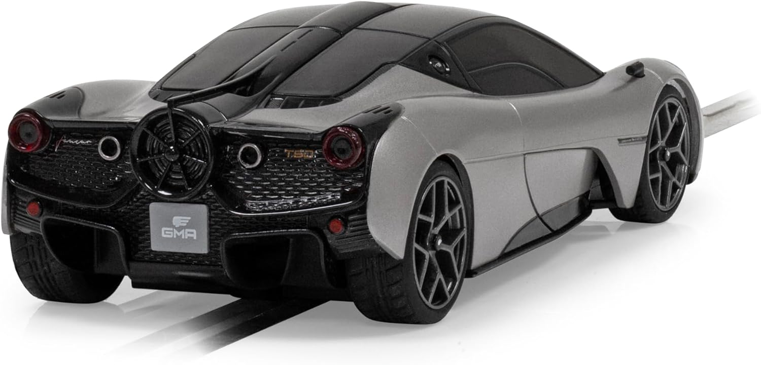 Scalextric Cars - C4568 GMA T.50 Silver - Toy Slot Car for use with Race Tracks and Set - Gift Ideas for Kids and Adults, Accessories