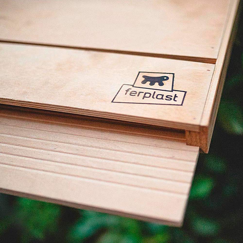 Ferplast House for Bats BAT HOUSE FSC Wooden Bat Box, Natural and Ecological Protection from Mosquitos and Insects