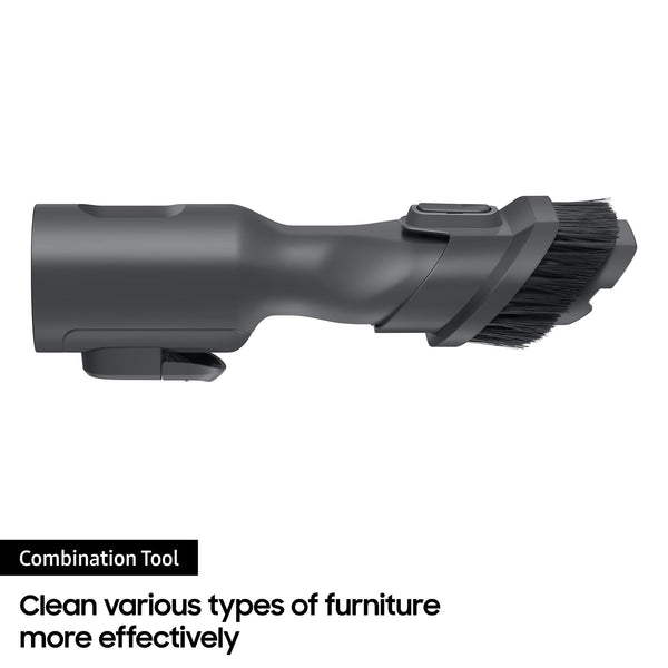 Samsung Jet 95 Pro 210W Cordless Stick Vacuum Cleaner with Pet Tool+ & spray spinning sweeper, Powerful cleaning, 60 mins Run time, Light weight design, VS20C9547TB/EU