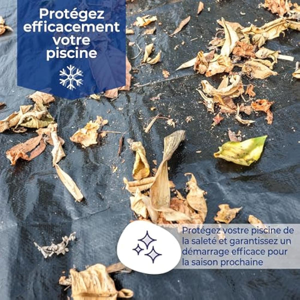 Gre CIPROV – Winter Cover for Oval Swimming Pools 1000 x 550 cm blue