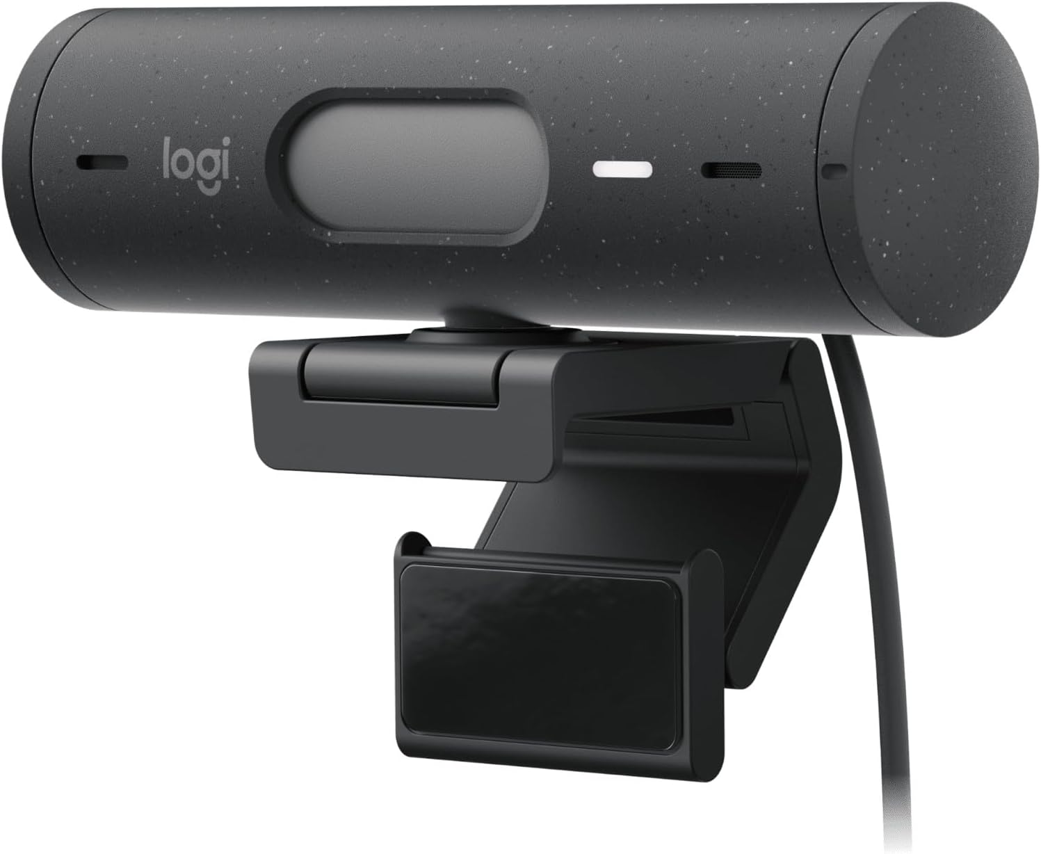 Logitech Brio 500 Full HD Webcam with Auto Light Correction, show Mode, Dual Noise Reduction Mics, Webcam Privacy Cover, Works with Microsoft Teams, Google Meet, Zoom, USB-C Cable, Streaming -Graphite