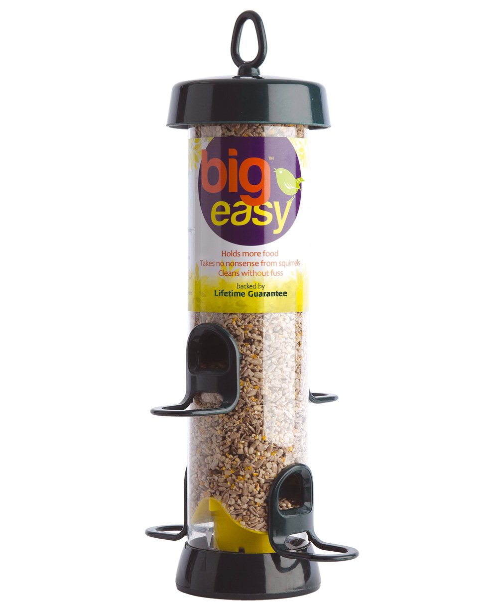 Hanging Bird Feeders For Small Birds - Jacobi Jayne? Bigeasy? Medium Seed Bird Feeders For Wild And Garden Birds - Squirrel-Resistant Bird Feeder With