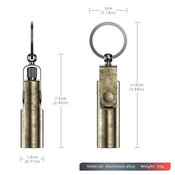 VVAY Permanent Match Lighter with Keyring (Sold without Fluid)