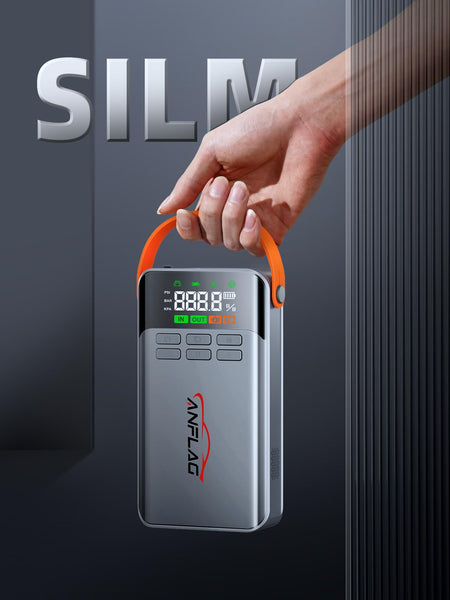 Car Battery Booster Jump Starter with 150PSI Air Compressor,8-IN-1 5500A Jump Starter Power Pack Portbale(All Gas/12L Diesel),21800mAh Car Jump Starter Power Bank with LCD Display,Emergency Flashlight