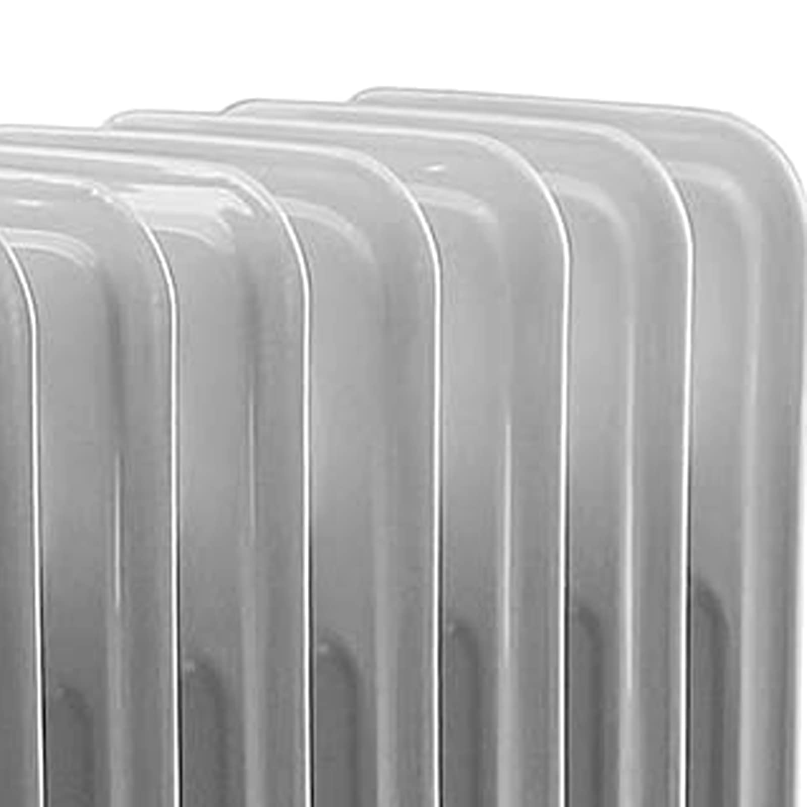 AMOS 1500W Electric Oil Filled Radiator Heater 7-Fin Portable Thermostat Heating Appliance with 3 Heat Settings, Safety Shut Off, and Power Indicator Light