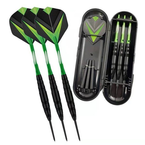 Steel Tip Darts Set,3 Pack Professional Dart with Aluminum Shafts and Darts Case
