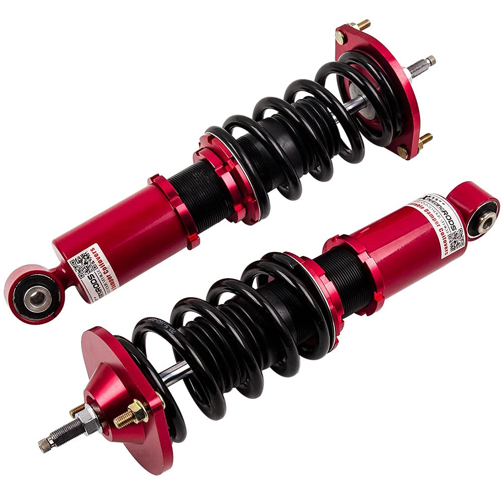 maXpeedingrods 24 Levels Coilovers for Mazda Miata MX5 1.6 1.8 NA 1989-1997 Adjustable Damper Shock Absorber Strut