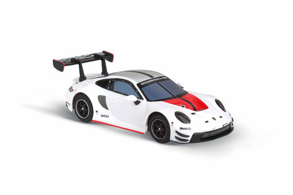 50051006 Porsche 911 GT3 R White Lightning 1:50 Scale AI-Supported Race Car with Working Lights & USB-C Charging