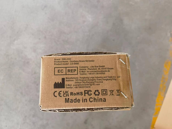 SMILOVII 24V Cordless Strimmer, Telescopic Lightweight Grass Trimmer with 6xMetal Blades & 10xPlastic Blades, 2 x 2000mAh Battery, Electric Garden Strimmer Grass Cutter for Lawn Edger Pruning Weed