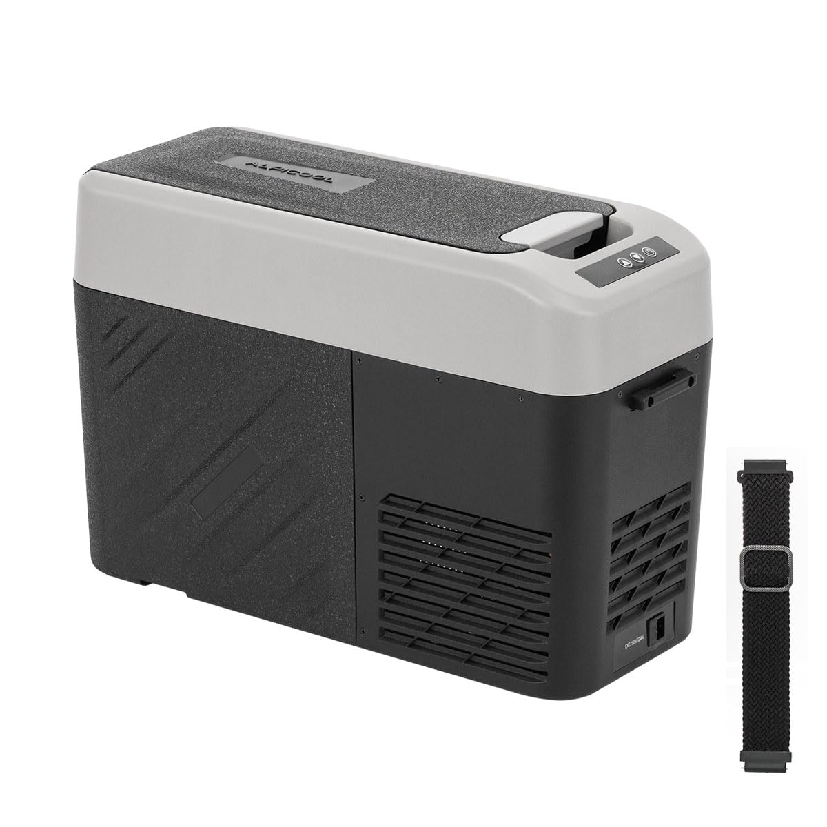 Alpicool G22 22L Compressor Car Fridge Freezer, DC 12v Camping Refrigerator, Portable Mini Cool Box for TruckCampervanRVBoat, -20℃ to 20℃