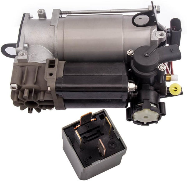 maXpeedingrods Air Suspension Compressor Pump with Relay A2113200304 for Mercedes-Benz S-Class W220 1998-2005, Mercedes-Benz E-Class W211 2002-2008