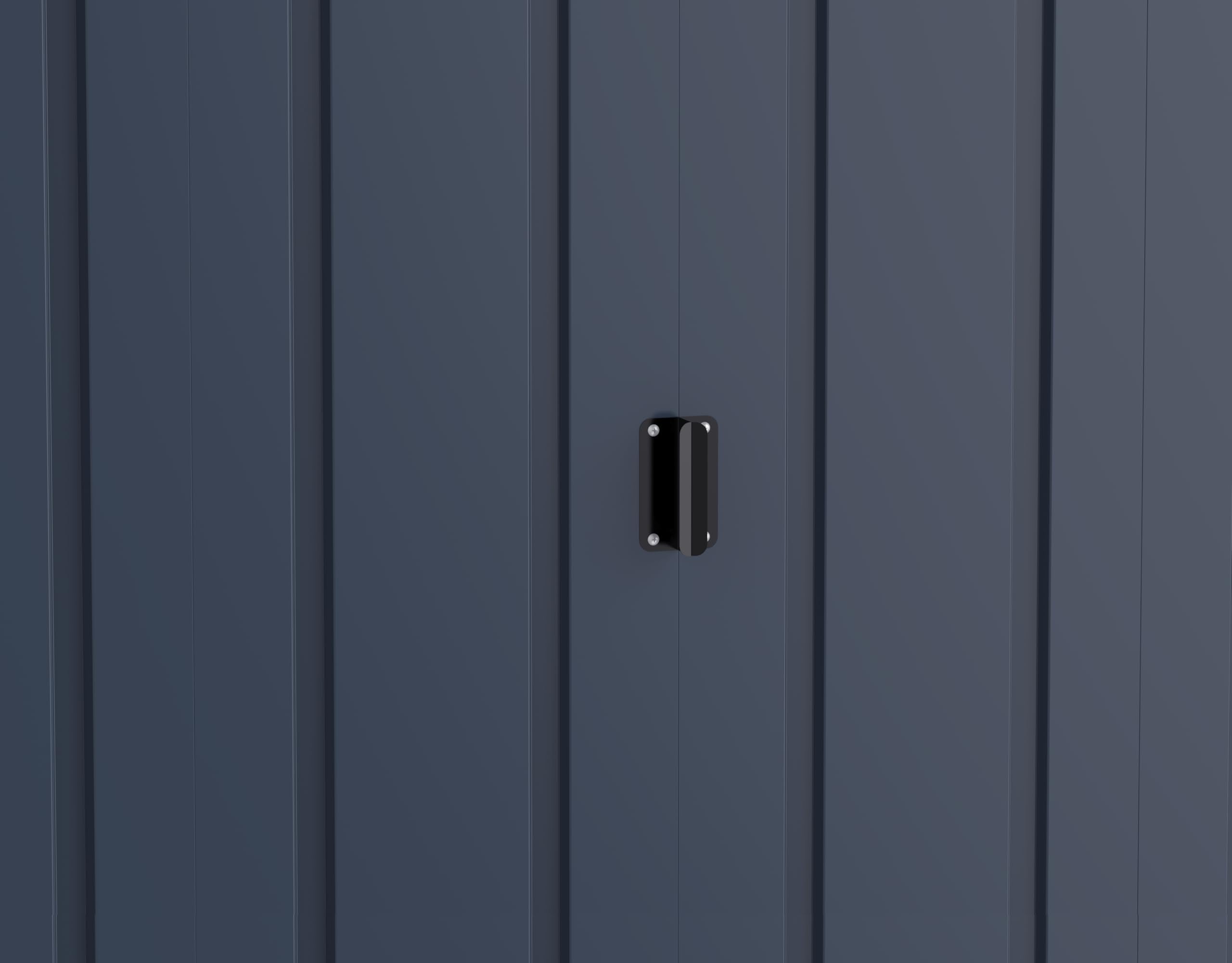 Duramax ECO 8 x 8 (6.35 m2) Metal Garden Storage Shed, Hot-Dipped Galvanized Metal Garden Shed, Tool Storage Shed, Strong Reinforced Roof Structure, Maintenance-Free Metal Shed, Anthracite