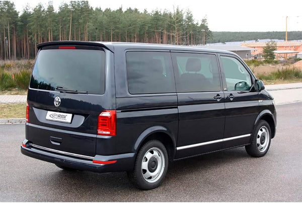 RDX Racedesign Roof Spoiler RDDS122 Transporter T6 -2015 (With Tailgate) (PU), Black or Dark Grey