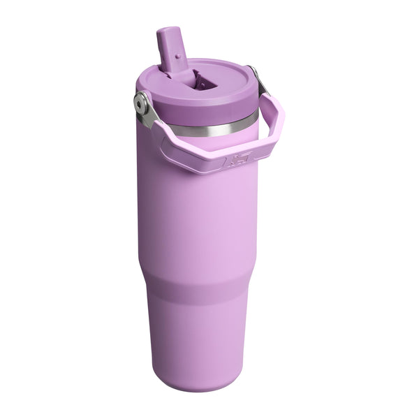 Stanley Flip Straw Tumbler 1.0 Water Bottle With Straw 0.89L - Keeps Cold For 12+ Hours - Easy To Carry - Dishwasher Safe - Stainless Steel Thermal Flask - BPA-Free Travel Mug - Navy