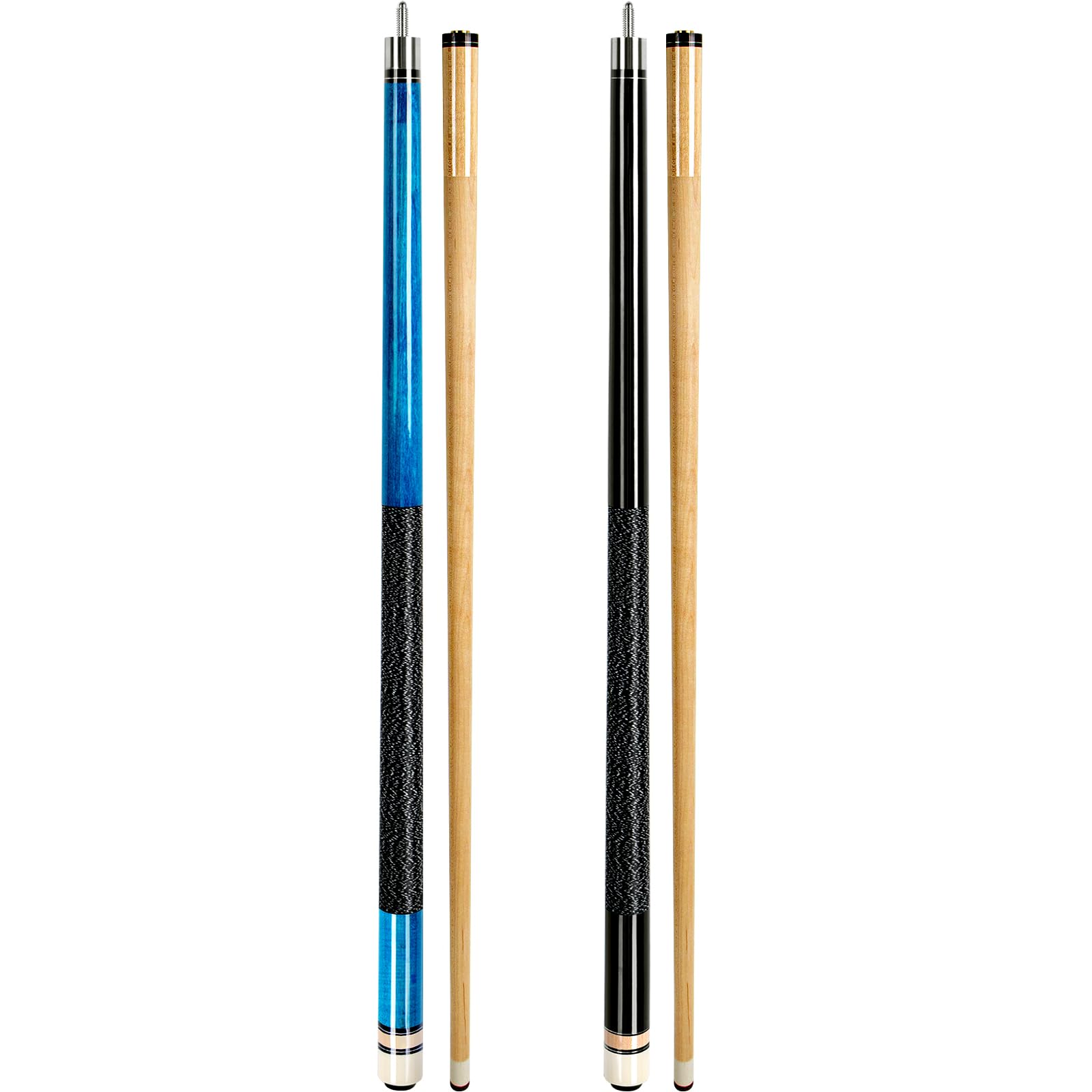 Aklot Pool Cue,Cue Sticks 58" Pool Cues Adult Canadian Maple Wood Cue Stick for Professional Billiard Players 19 21 oz