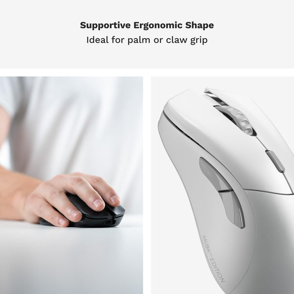 Glorious Gaming Model D Wired Gaming Mouse - 68g Superlight Honeycomb Design, RGB, Ergonomic, Pixart 3360 Sensor, Omron Switches, PTFE Feet, 6 Buttons - Glossy Black