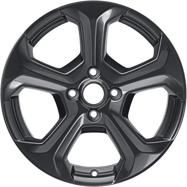 Ford Genuine Fiesta MK7 17" Alloy Wheel 5 Spoke Rock Metallic 2014-2017 2036598