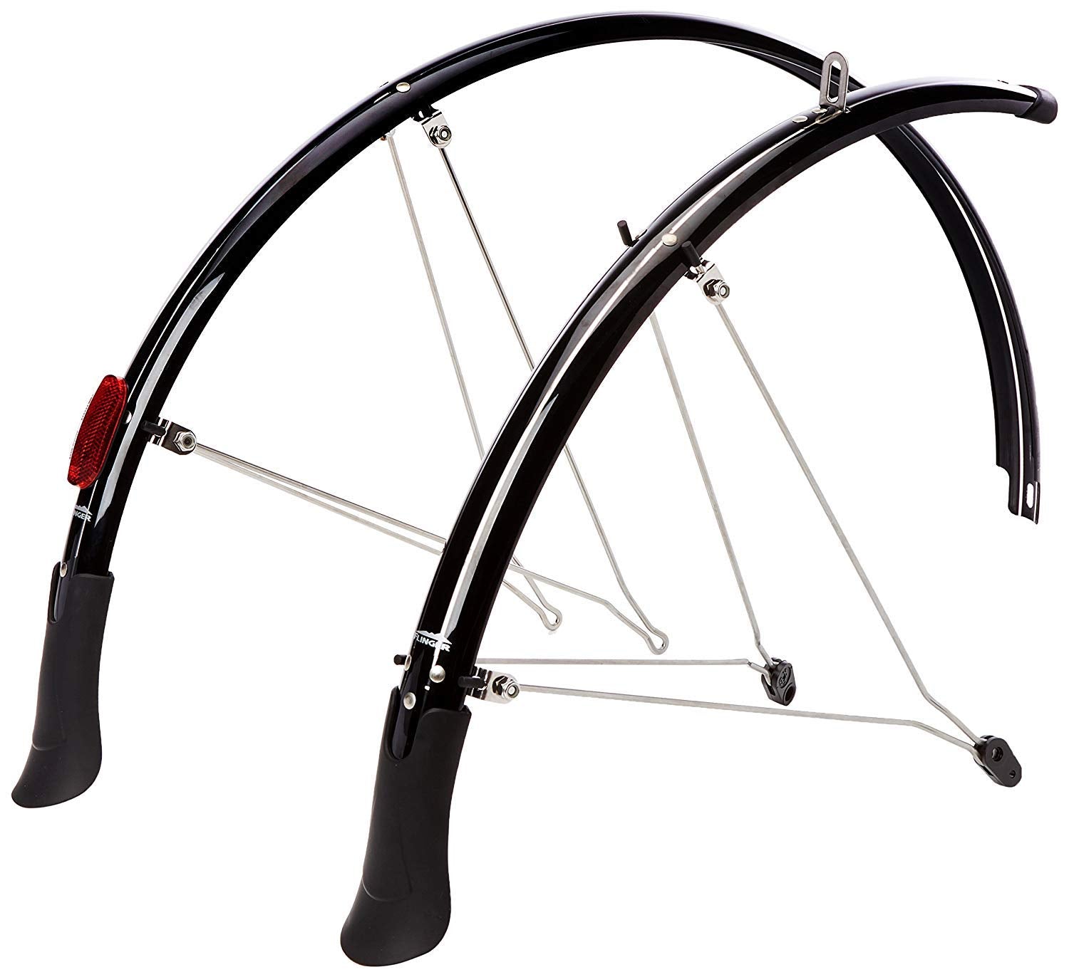 Flinger cycling F50 Deluxe 700 X 50mm, Black, 700x50mm UK