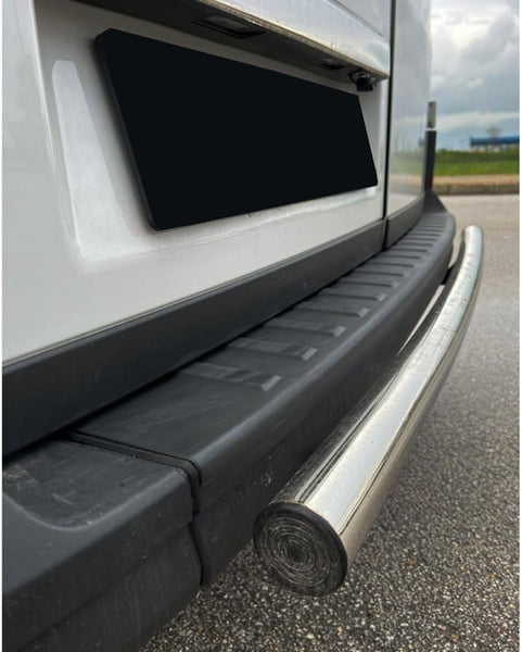 ONEWAY Rear Bumper Protector compatible with Volkswagen Crafter MK2 2016- & MAN TGE MK1 PreFacelift 2016- - Matt black