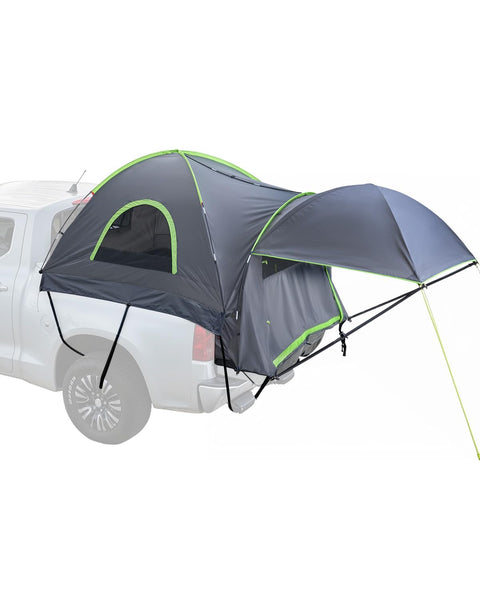 VEVOR Waterproof PU2000mm Spacious Double Layer Design, SUV Camping Tent with Shade Awning and Mesh Windows, Includes Rainfly and Storage Bag