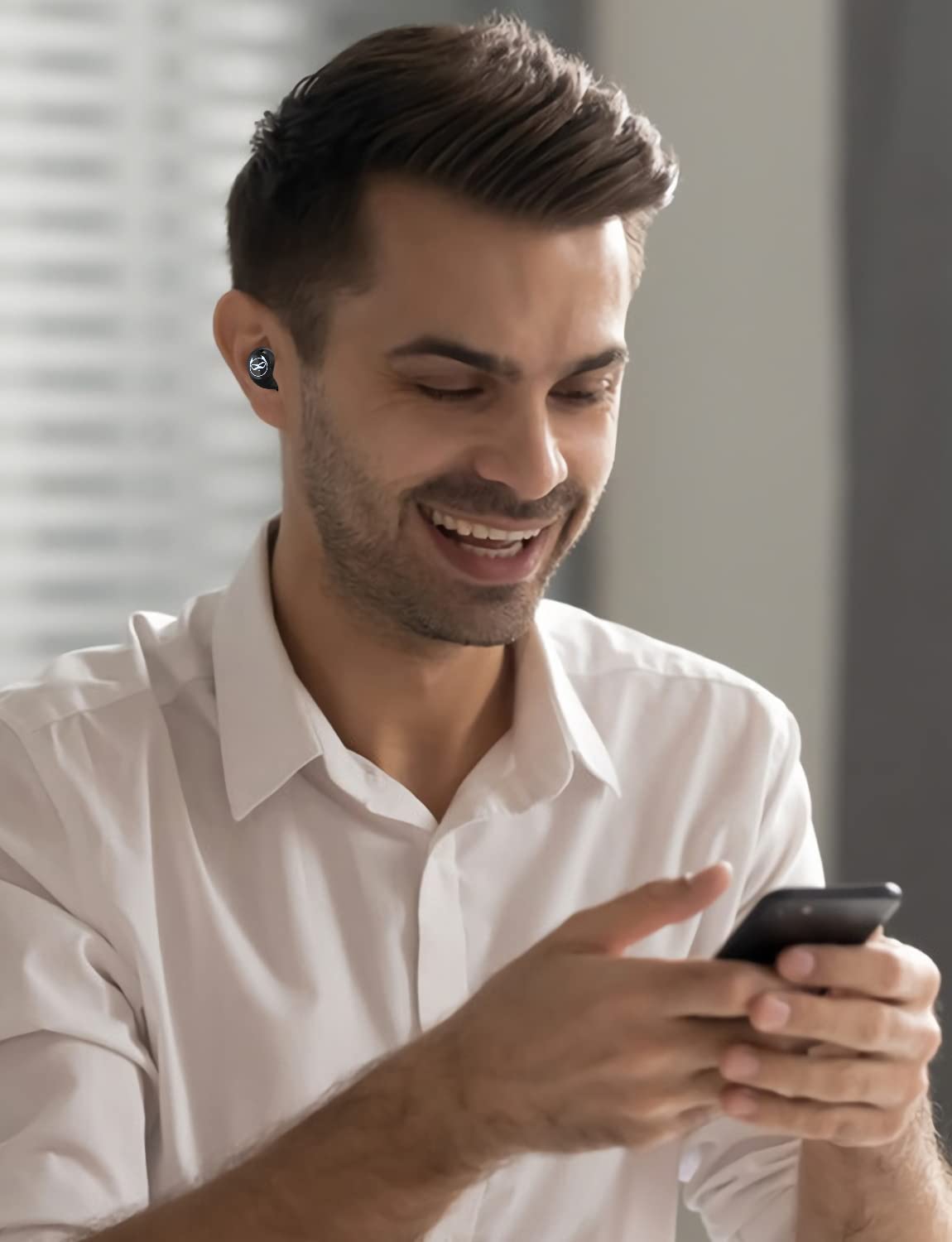 Earbuds for Kids Cute Design in-Ear Wireless Earphones for Kids Boys Adult Bluetooth 5.3 Waterproof Sport Stereo Headphones with Mic for Phone