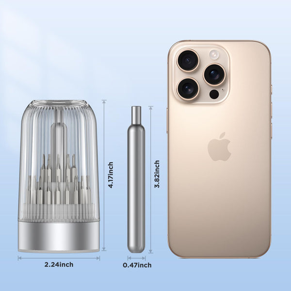 E·Durable 4pcs VDE Screwdriver Set, Magnetic Insulated Screwdriver Set to 1000v, Multifunctional Tool Kit Chrome Vanadium Screwdrivers TPR Handle for Home and Professional Use, Red