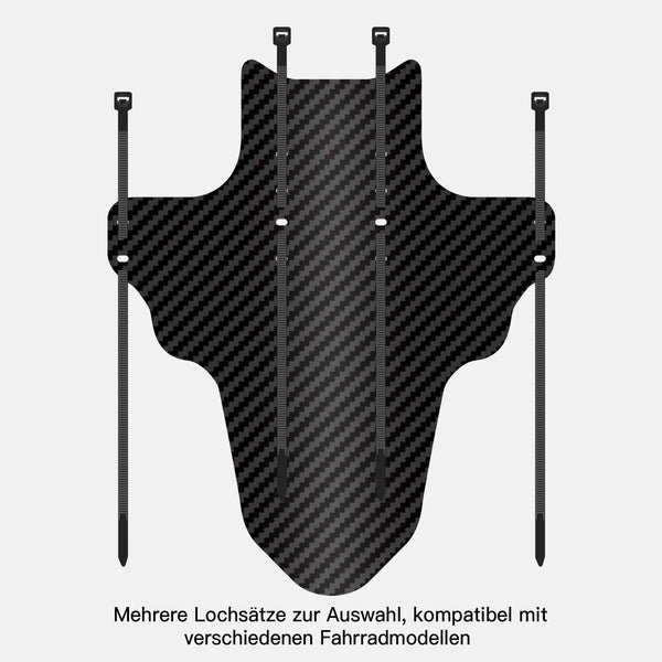 NICEDACK Mudguards Mountain Bike, 2 Pieces Mudguard Fit 20-29 Inch MTB Mudguard Front and Rear Compatible Bicycle Splash Guard