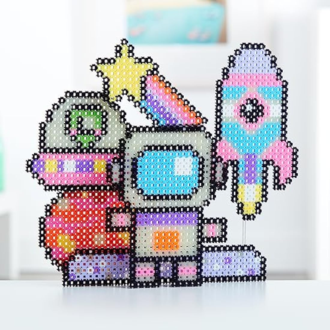 Character Options 07997 Simbrix Theme Pack Glowing Galactic with 1500+ brix Creative Activity STEAM Arts and Crafts Kids’ Toys for Girls & Boys Ages 5 and up
