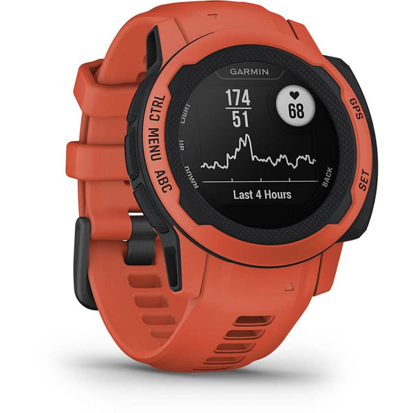 Garmin Instinct 2 GPS 45mm Smartwatch, Rugged watch, Built-in Sports Apps & Health Monitoring, Ultratough Design Features, up to 28 days Battery Life, Graphite