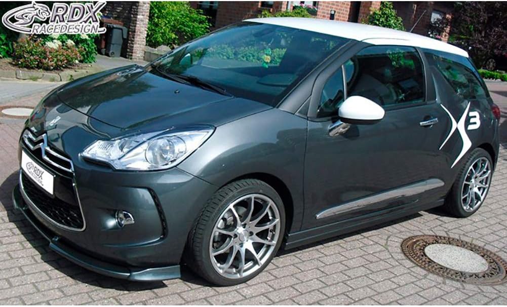 RDX Racedesign Front spoiler Vario-X compatible with Citroën DS3 2009-2016 (PU)