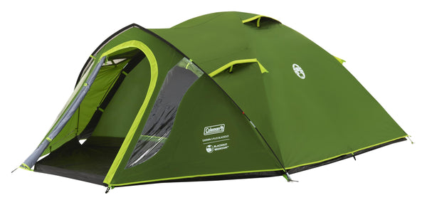 Coleman Tent Darwin 2-4 Person | Compact Lightweight Dome Tent | Models with Darkened Bedroom | Camping, Festival and Hiking Tent | 4500mm Waterproof | with Sewn-in Groundsheet