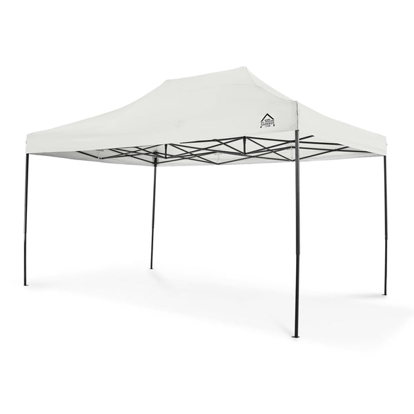 All Seasons Gazebos 3x4.5 Fully Waterproof Pop up Gazebo With Accessories - Metallic Grey