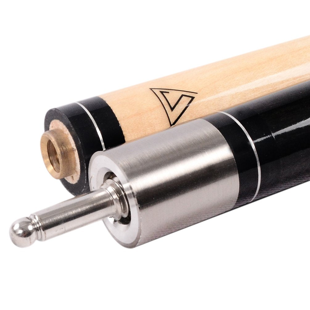 CUESOUL 58 Inch Hardwood Canadian Pool Cue 19-21oz Billiard Cue Stick with Irish Wrap (CSPC011)