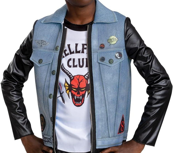 DISGUISE 124449G-15L Stranger Things Costume 10-12 Fancy Dress, Boys, Eddie S4 Tween Classic (EU)