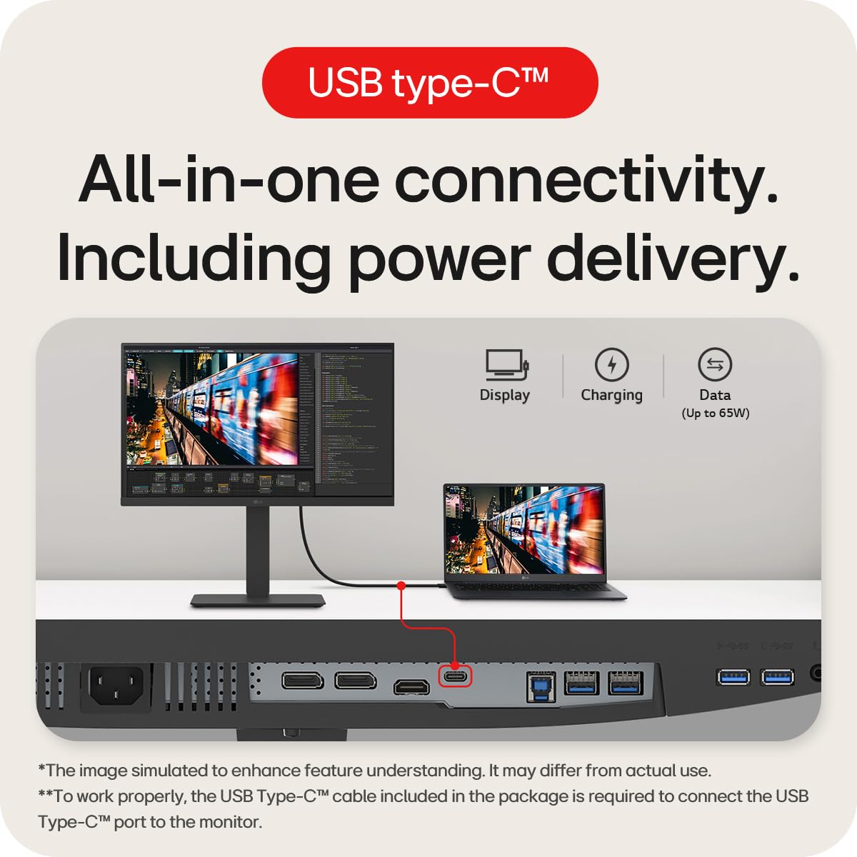 LG Electronics Monitor 27MR400-B, 27 Inch, Full HD 1080p, 100Hz, 5ms GtG, IPS Panel, AMD FreeSync, Smart Energy Saving, Anti-Glare, HDMI, Matte Black