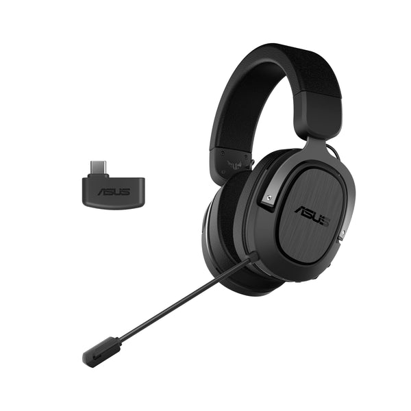 ASUS TUF Gaming H1 Wired Headset (Discord Certified Mic, 7.1 Surround Sound, 40mm Drivers, 3.5mm, Lightweight, For PC, Switch, PS4, PS5, XBOX One, XBOX Series X | S, and Mobile Devices)- Black