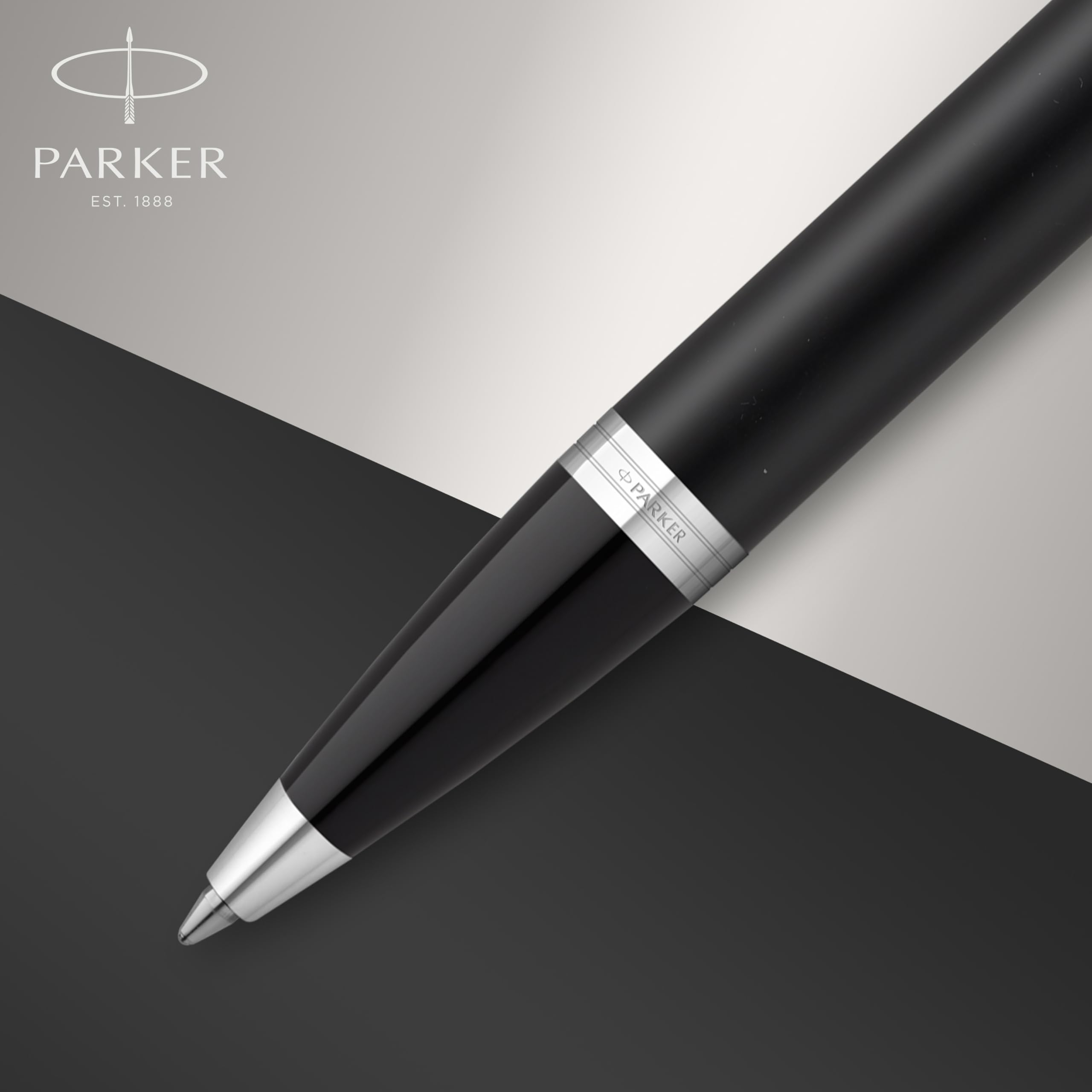 Parker IM Ballpoint Pen | Dark Espresso with Medium Point Blue Ink Refill | Gift Box