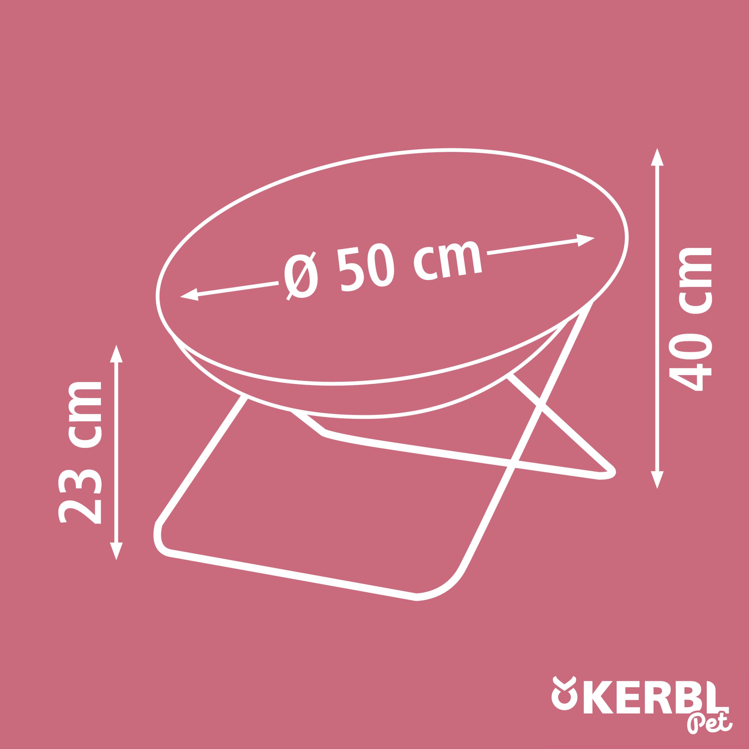 Kerbl Sleeping Nest Sharon, White