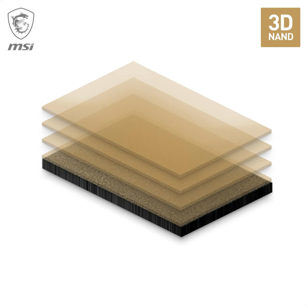 MSI SPATIUM S270 SSD 480GB - SATA 3 2.5" Solid State Drive, 500MB/s Read & 450MB/s Write, 3D NAND, Built-In Data Security, MSI Center - 5 Year Warranty (250 TBW)